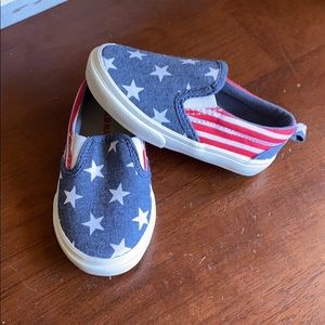 Brand new toddler slip on sneakers